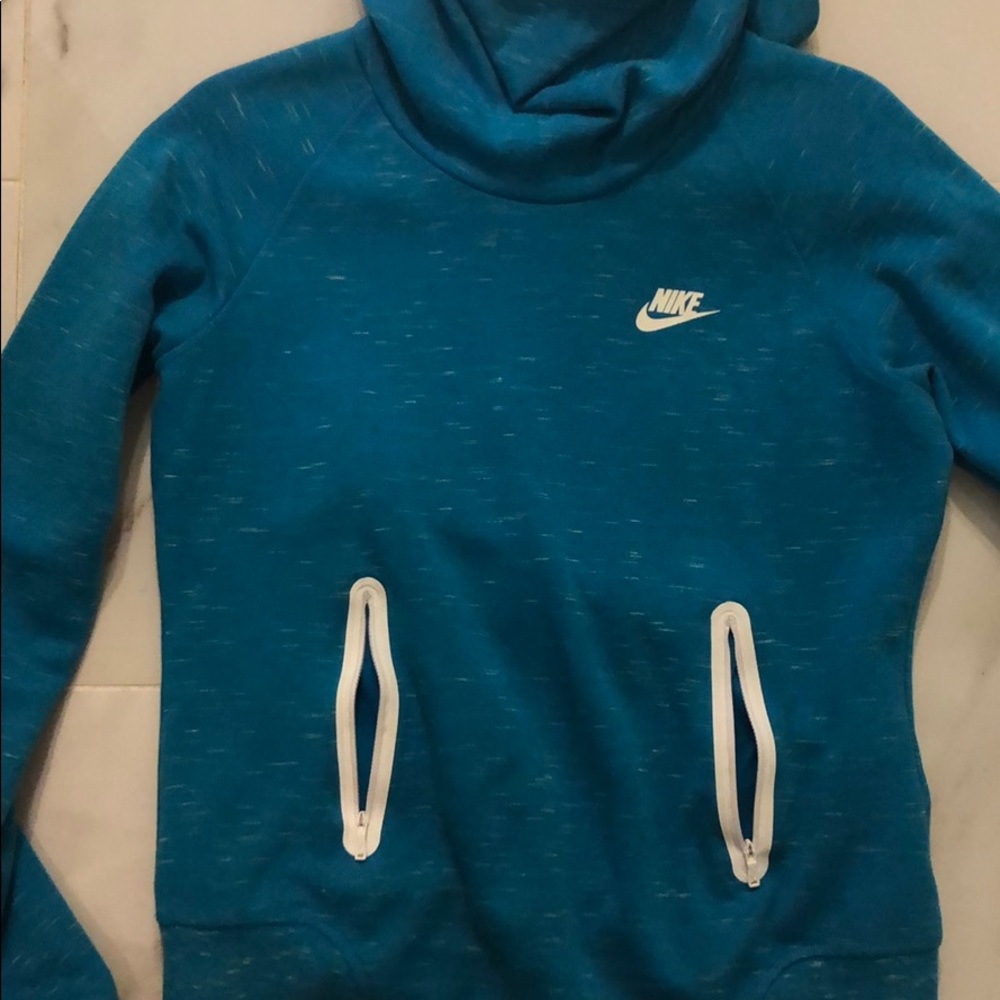 Turquoise Nike sweater